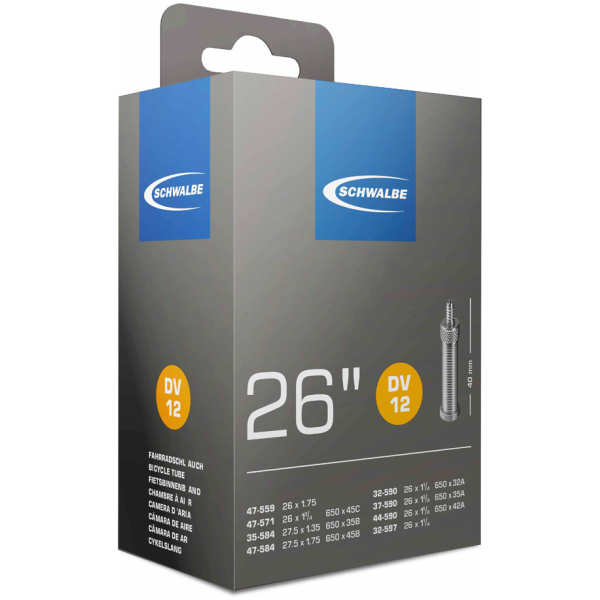 Schwalbe BIB 26X11/4-13/8-175 SC DV (40) DV12 Zwart