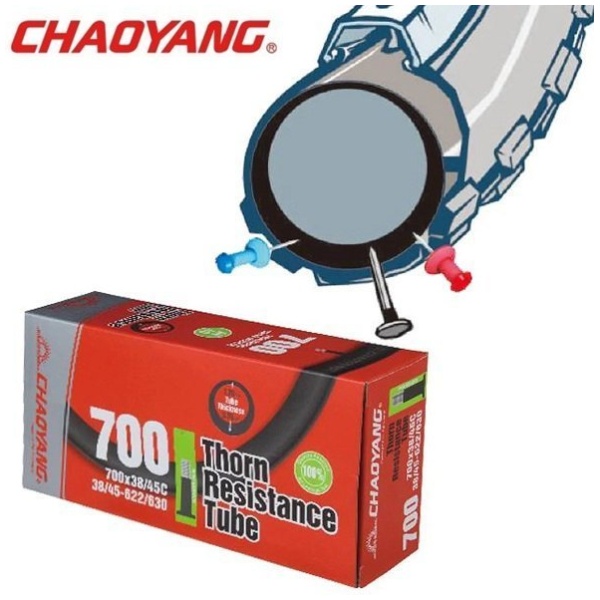 Chaoyang Thorn Resistance 40/47-622 AV 40 mm Y1226 BLACK