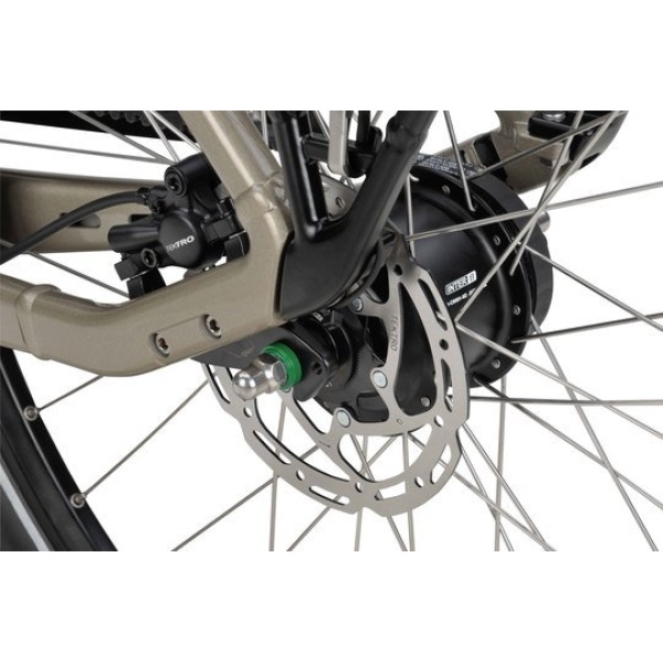 Batavus Finez E-Go Power Exclusiv Champagne Goud Glans LAGEINSTAP 2024